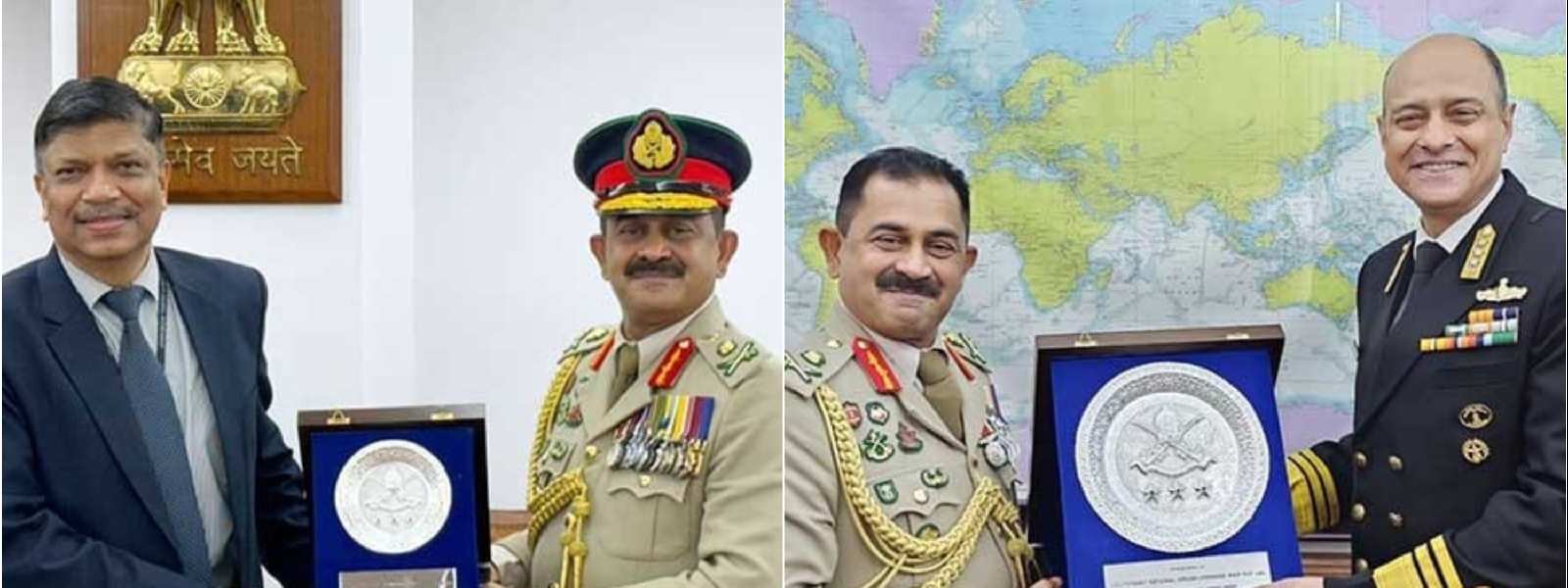 இந்திய இராணுவ ஆலோசகரை சந்தித்தார் இராணுவ தளபதி